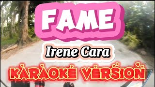 Fame  Irene Cara  Karaoke Version [upl. by Yrreb]