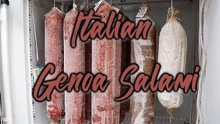 Italian Genoa Salami Step by Step Instructions [upl. by Seaver892]