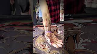 Body Marbling Paint Dip 52 by BLVisuals  Faster Horses Festival  Brooklyn MI  July 2024 [upl. by Fawn891]