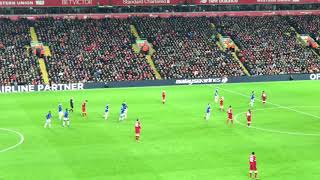 Everton Equalize vs Liverpool 5 January 2018 [upl. by Amocat]