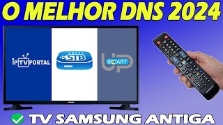 🔴O MELHOR DNS PARA CONFIGURAÇÃO DOS APLICATIVOS SMART STBSMART UPPORTAL NA TV SAMSUNG ANTIGA✅ [upl. by Anyar]