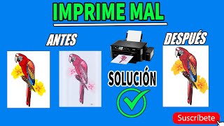 MI IMPRESORA IMPRIME MAL  °S0LUCIÓN° [upl. by Asyar71]