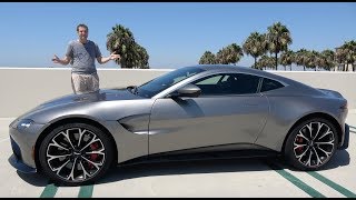 The 2019 Aston Martin Vantage Is a 185000 True Sports Car [upl. by Hayidan]