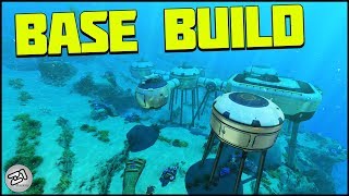 Subnautica Base BUILDING  Scanner Room Moonpool Bio Reactor and MORE E5  Z1 Gaming [upl. by Kinelski]