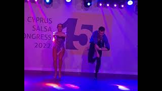 Ilias and Sofia  Ocana Sordi  Cyprus Salsa Congress 2022 [upl. by Pacian634]