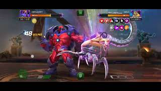 Mcoc Onslaught vs mojo [upl. by Cinimmod389]