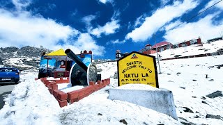 Nathula pass tour  changu lake heavy snow  Nathula pass tour information vlog [upl. by Elsi]