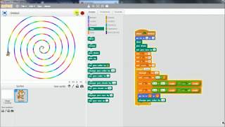 Archimedean Spiral Scratch [upl. by Aihtnamas]