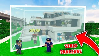 DOM GPLAYA ZAMKNIĘTY W WIELKIE SZKLANEJ KOSTCE W MINECRAFT GPLAY amp LAKI [upl. by Zacek]