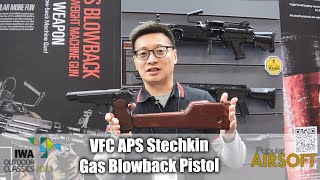 VFC APS Stechkin GBB Pistol At The IWA Outdoor Classics 2023 [upl. by Amron]