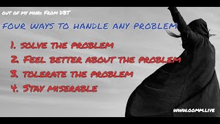 4 Ways to Handle Any Problem From DBT [upl. by Nlocnil]