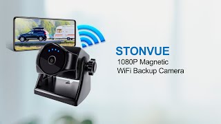 STONVUE 1080P Magnetic Wireless Backup Camera with LongLasting Battery [upl. by Ultima]