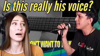 Dimas Senopati quotI Dont Want To Talk About Itquot Rod Stewart Cover Reaction [upl. by Eilatan]