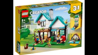 LEGO Instructions  Creator 3in1  31139  Cozy House [upl. by Eboh]