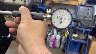 Learning to use the Mitutoyo dial bore gauge on the 352 [upl. by Maddi]