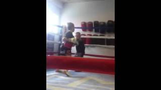 Henry Davis 3rd Kickboxing Interclub  Majestic Gym Wigan 0 [upl. by Adnarahs]