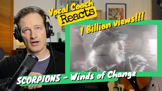 Vocal Coach REACTS  SCORPIONS quotWinds of Changequot [upl. by Tnilf855]