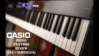 Casio PXS7000 Review Recensione ITA  Subtitles [upl. by Andria]