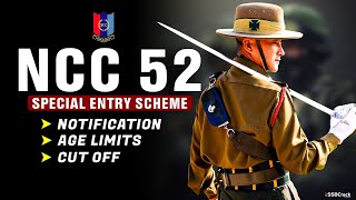 NCC 52 Special Entry Scheme Notification – Join OTA Chennai [upl. by Nylssej]