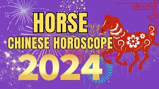 Horse Chinese Horoscope 2024 Predictions  Ziggy Natural [upl. by Ardnuasak380]