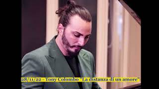 281122  Tony Colombo quotLa distanza di un amorequot cover Alex Baroni [upl. by Nart]