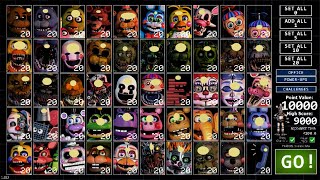 Ultimate Custom Night 5020 beaten by a BOT [upl. by Dedric618]