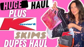 HUGE HAULKMART SKIMS DUPES SKIN CARE AUSTRALIAN FASHION MAKE UP Australian Womens Life amp Style [upl. by Anauqahs]