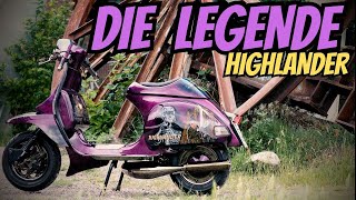 DIE LEGENDE  Es kann nur einen geben  VESPA PX HIGHLANDER [upl. by Schindler]