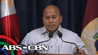 Sen Bato dela Rosa holds press conference  ABSCBN News [upl. by Eirene]