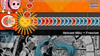 osutaiko Hatsune Miku  Francium ISHIDAMITSUNARI [upl. by Norab197]