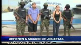 Detención de 2 de quotLos Zetasquot en Nuevo Leon [upl. by Pedaias]