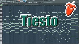 Best Melodies of Tiësto  FL Studio  FLP [upl. by Klockau]