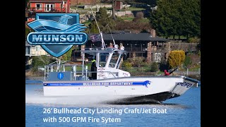 26 Munson Landing Craft for Bullhead City Fire Department [upl. by Nefen]