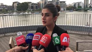 Kubra khan interview in London [upl. by Nola]