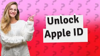 How do I unlock my permanently locked Apple ID [upl. by Norby]