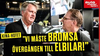 Batteriexperten ”Vi måste bromsa övergången till elbilar” [upl. by Anelaj]