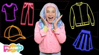 Fashion Show  Clothes 🧢👚 Song  ESL Kids Songs  English For Kids  Planet Pop  Learn English [upl. by Ephram543]