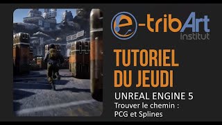 Tuto du Jeudi  quottrouver le cheminquot avec PCG amp Splines Unreal Engine [upl. by Ived]