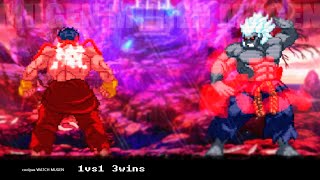 Kage vs Oni  MUGEN 1vs1 [upl. by Cain]