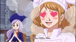 pudding and sanji Onepiece funny 853 [upl. by Kcirdorb922]