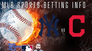 New York Yankees VS Cleveland Guardians ALCS Game 2 Free MLB Sports Betting Info 101524 [upl. by Cloe]