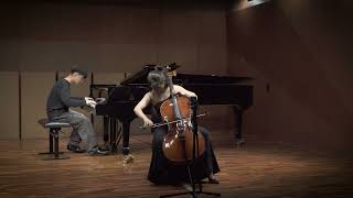 Poulenc Cello Sonata FP 143 3rd4th movement Park Sieun Jung Hyunwoo 박시은 첼로 정현우 피아노 [upl. by Philps]