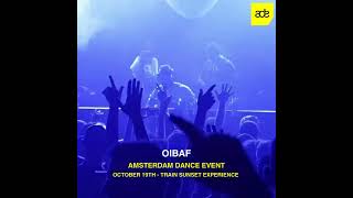 ADE  Oibaf  October 19th  Train Sunset Experience [upl. by Eniffit325]