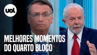 Debate na Globo Veja os melhores momentos do quarto bloco [upl. by Estren]