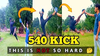 quot540 Kick Tutorial Master the Ultimate Martial Arts Move in Just a Few Steps [upl. by Sotos]