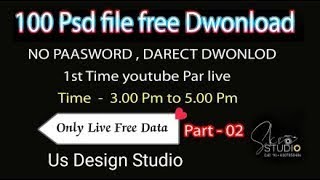 100 PSD FILE FREE DWONLOAD PART  02 [upl. by Kalinda423]