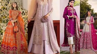 Pakistani Part Wear fancy dress design Ideas 2024 for girls by fashion Ideas [upl. by Hayalat748]