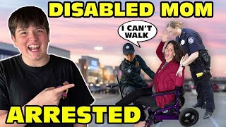 Kid Temper Tantrum Gets Disabled Mom Arrested Original [upl. by Annek]