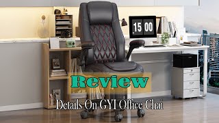 GYI High Back Executive Office Chair Review  See before you buy [upl. by Grunenwald]