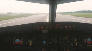 A320 Cockpit View Take Off  London Gatwick [upl. by Dripps]